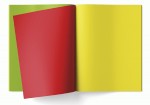 Набір кольорового двостороннього паперу  А4, 10 аркушів, 70г/м2, скоба, АП-1203 АП-1203
