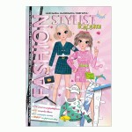 Книжка 'Fashion stylist' 12 сторінок, МІКС, АЦ-07, Апельсин АЦ-07