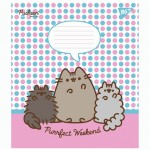 Зошит учнівський, клітинка 12 арк. 'Pusheen', YES 766923