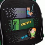 Рюкзак шкільний напівкаркасний YES S-100, Minecraft, 559760 559760
