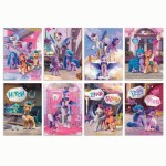 Малюй водою 'My little Pony', 8арк., маркер, 200445, DoDo 200445