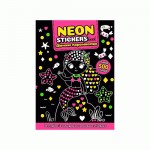 Книжка 'NEON STICKERS book', МІКС РМ-69 Апельсин РМ-69