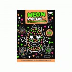 Книжка 'NEON STICKERS book', МІКС РМ-69 Апельсин РМ-69