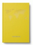 Книга ділова А4 96 арк. обкладинка тверда, 'Pantone материки', мікс, кл., ДК-96-А4 ДК-96-А4