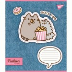 Зошит учнівський, клітинка 12 арк. 'Pusheen. Snack Time', YES 766197 766197