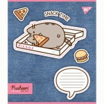 Зошит учнівський, клітинка 12 арк. 'Pusheen. Snack Time', YES 766197 766197