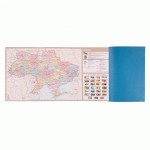 Діловий записник А5 датований Leo Planner 'Binario', м’який, 368 стор., синій, 252540 252540