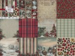 Набір двост.скраппаперу 20х20см., 'Nostalgic Christmas', 200г/м2., 10 арк., FDSP-02132 FDSP-02132