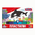 Пластилін 8кол. 'Zoo Land' , 1вересня 540587 540587