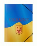 Папка на резинке, B5, UKRAINE, желтая, BM.3959-08 BM.3959-08
