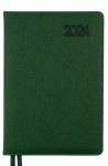 Ежедневник датированный А5 2024, 'Escalada', твердый, 368 стр., зеленый, 252441, Leo Planner 252441