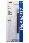 Нож макетный, пластиковая ручка, С-600, DAFA С-600