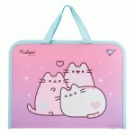 Папка-портфель YES FC на блискавці з тканинними ручками  Pusheen, 491986 491986