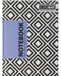 Блокнот INSOLITO, А5, 96 арк., клітинка, тверда картонна обкладинка, синій, ВМ.24511102-02 ВМ.24511102-02