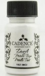 Фарба акрилова Dora Metallic Paint, 50 мл, Білий перламутровий, Cadence CA019423_152