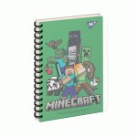 Зошит для записів'Minecraft' пласт.обкл. B6/80 ,YES.681977