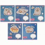 Зошит учнівський, клітинка 12 арк. 'Pusheen. Snack Time', YES 766197 766197